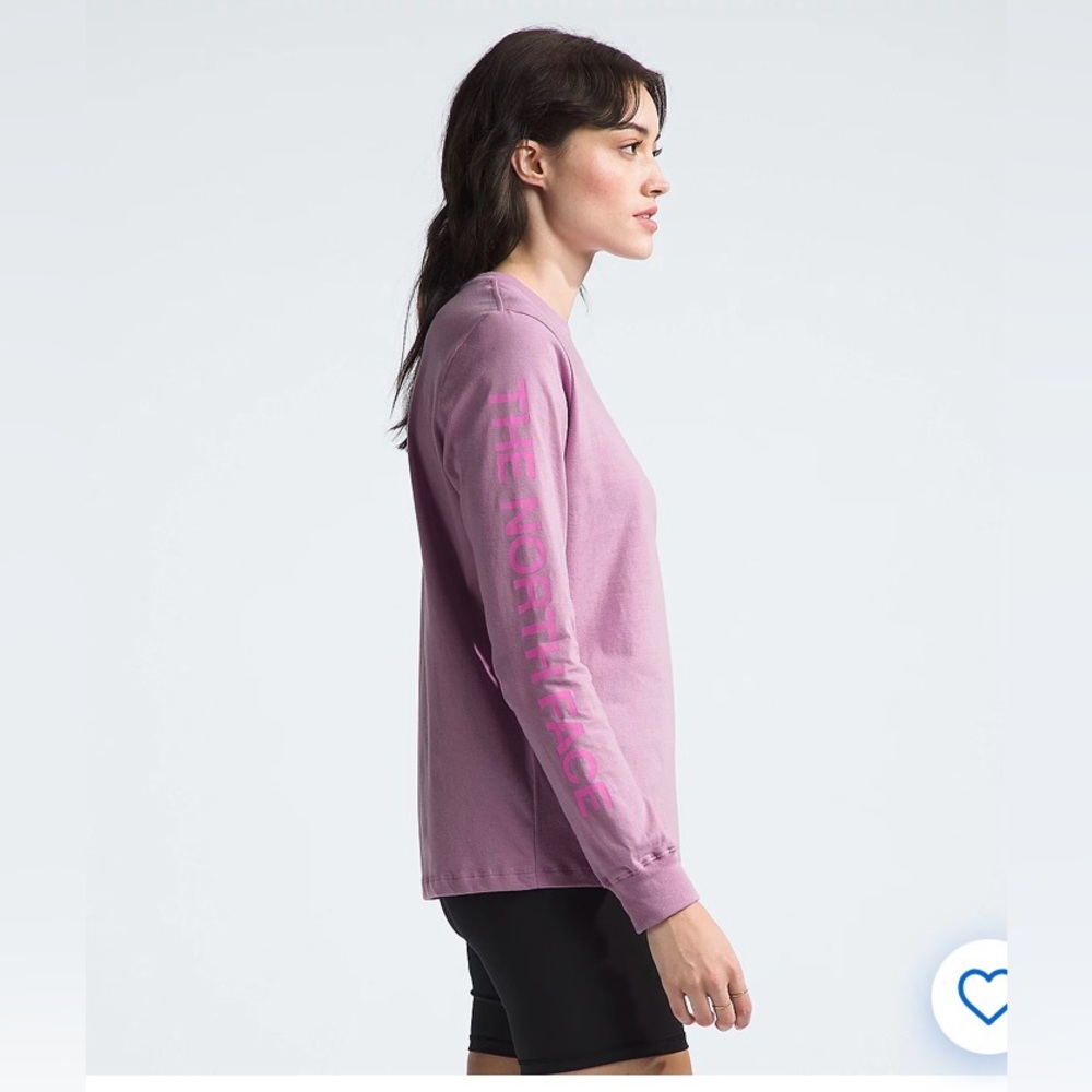 The North Face Women's Lavender Long Sleeve Tee